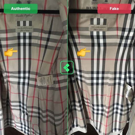 burberry coat buttons fake